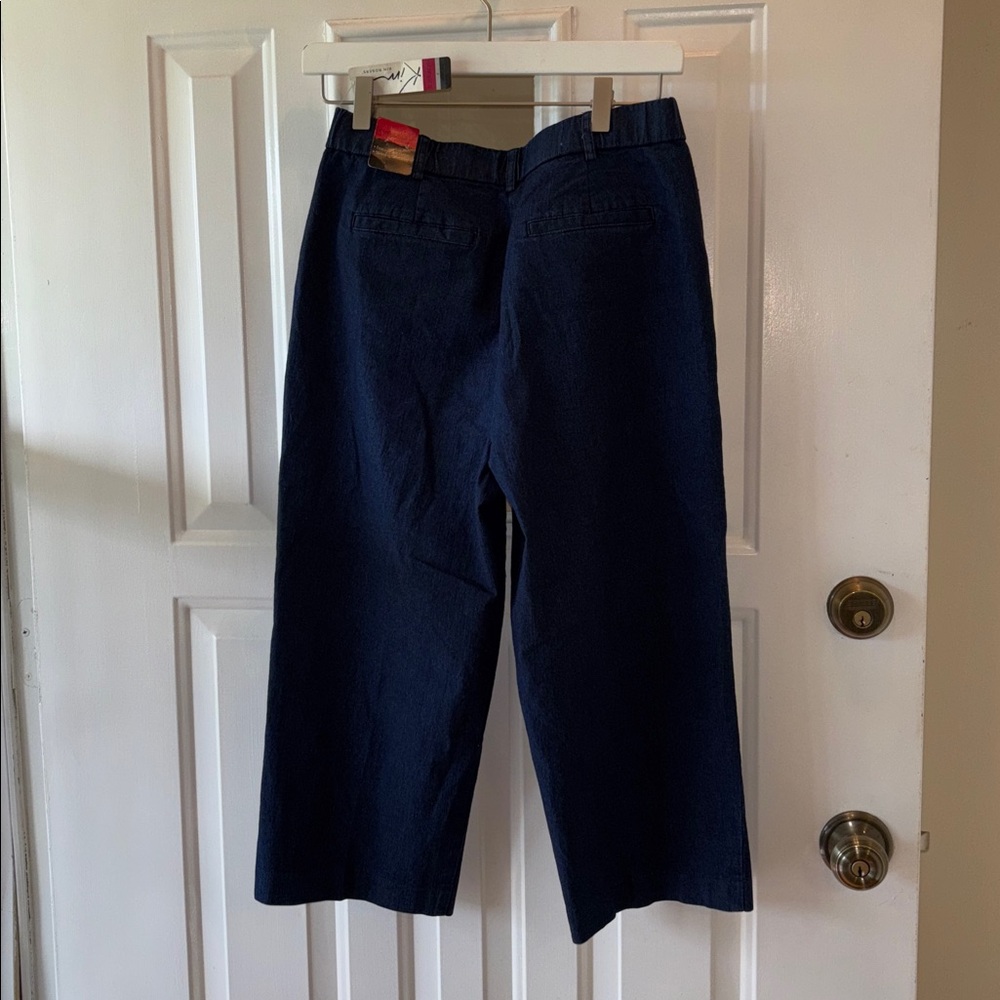 NEW W TAGS  SZ 8 Kim Rogers Navy Blue Pants - Picture 3 of 7